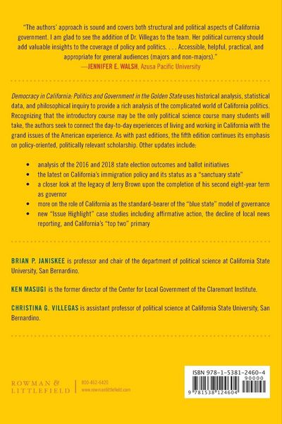 Produktbild: Democracy in California