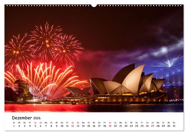 Produktbild: Australiens Sch&ouml;nheit (Wandkalender 2026 DIN A2 quer), CALVENDO Monatskalender