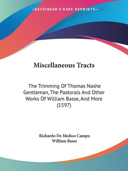 Produktbild: Miscellaneous Tracts