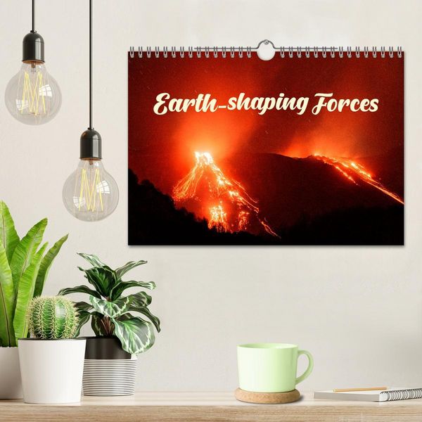 Produktbild: Earth-Shaping Forces (Wall Calendar 2026 DIN A4 landscape), CALVENDO 12 Month Wall Calendar
