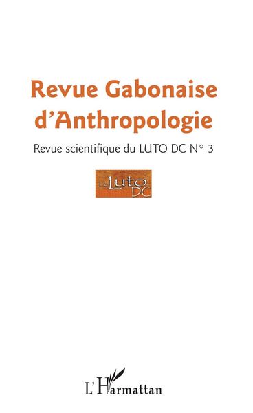 Produktbild: Revue gabonaise d'anthropologie n&deg; 3