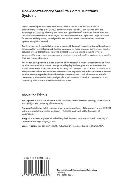 Produktbild: Non-Geostationary Satellite Communications Systems