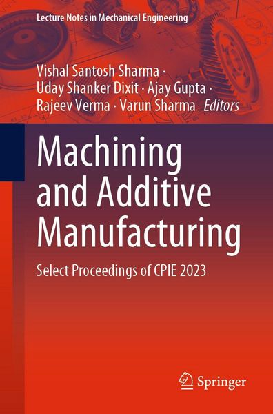 Produktbild: Machining and Additive Manufacturing