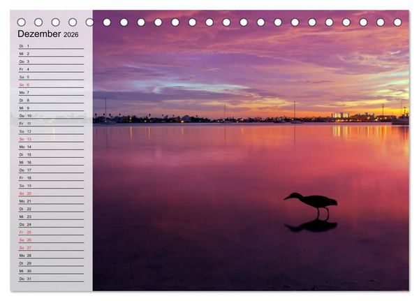Produktbild: FLORIDA Idyllischer Sonnenscheinstaat (Tischkalender 2026 DIN A5 quer), CALVENDO Monatskalender
