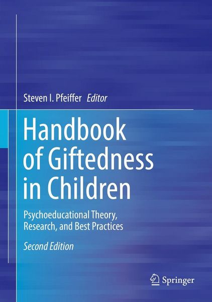 Produktbild: Handbook of Giftedness in Children
