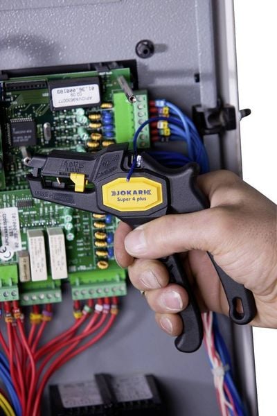 Produktbild: JOKARI Abisolierzange Super 4 Plus Querschnitt 0,2mm&sup2; - 6mm&sup2; AWG24 - AWG10 - 1St&uuml;ck