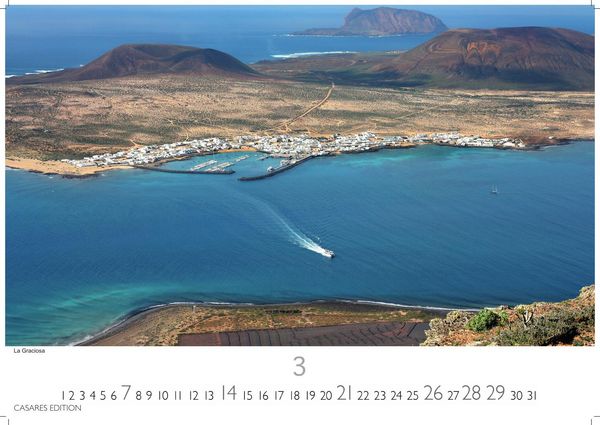 Produktbild: Lanzarote Kalender 2027 &ndash; Wandkalender | Fotokalender Spanien 35x50 cm- &ndash; . mit beeindruckenden Bildern von Lanzarote