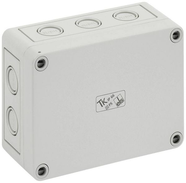 Produktbild: Spelsberg TK PS 1309-6-m Installations-Geh&auml;use 130 x 94 x 57 Polystyrol (EPS) Lichtgrau (RAL 7035) 1 St.