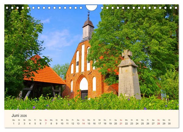 Produktbild: Ummanz - Naturparadies in der R&uuml;gener Boddenlandschaft (Wandkalender 2026 DIN A4 quer), CALVENDO Monatskalender