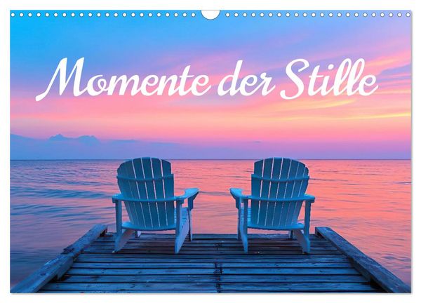 Produktbild: Momente der Stille (Wandkalender 2026 DIN A3 quer), CALVENDO Monatskalender
