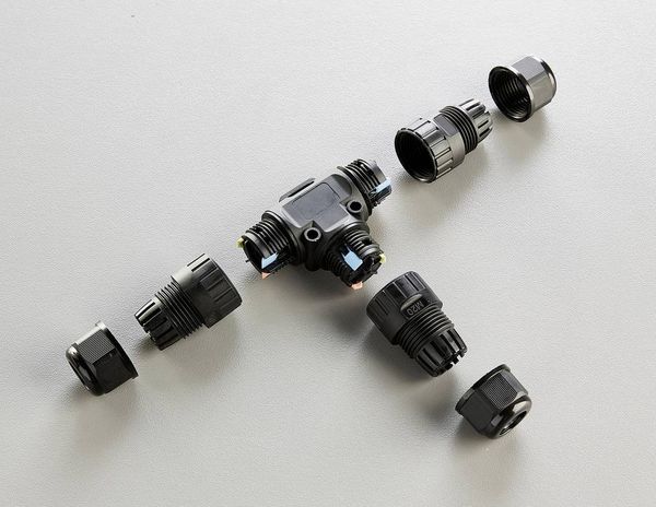Produktbild: Heitronic 501339 Kabelverbinder mit Steckklemmen (L x B x H) 111 x 69 x 25mm 1St.