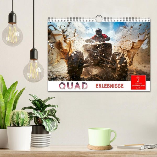 Produktbild: Quad Erlebnisse (Wandkalender 2026 DIN A4 quer), CALVENDO Monatskalender