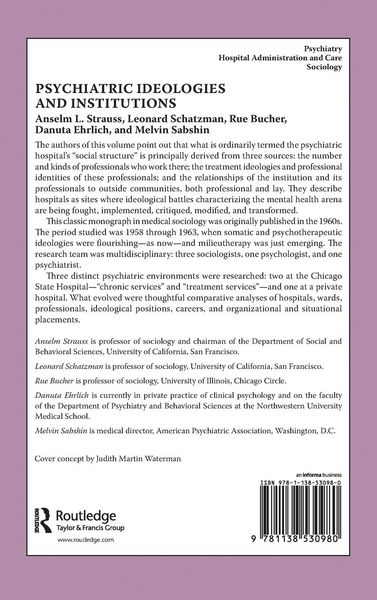 Produktbild: Psychiatric Ideologies and Institutions