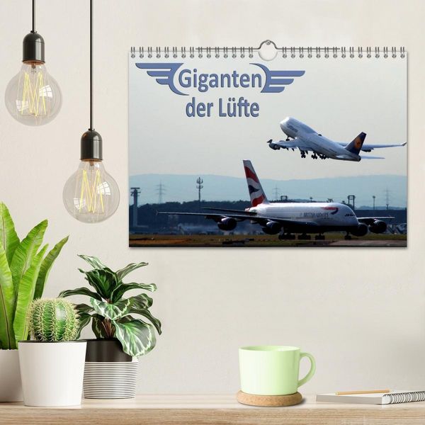 Produktbild: Giganten der L&uuml;fte (Wandkalender 2027 DIN A4 quer), CALVENDO Monatskalender