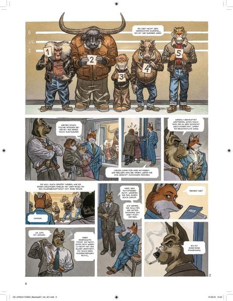 Produktbild: Blacksad 7: Wenn alles f&auml;llt &ndash; Teil 2