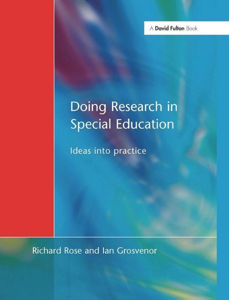 Produktbild: Doing Research in Special Education
