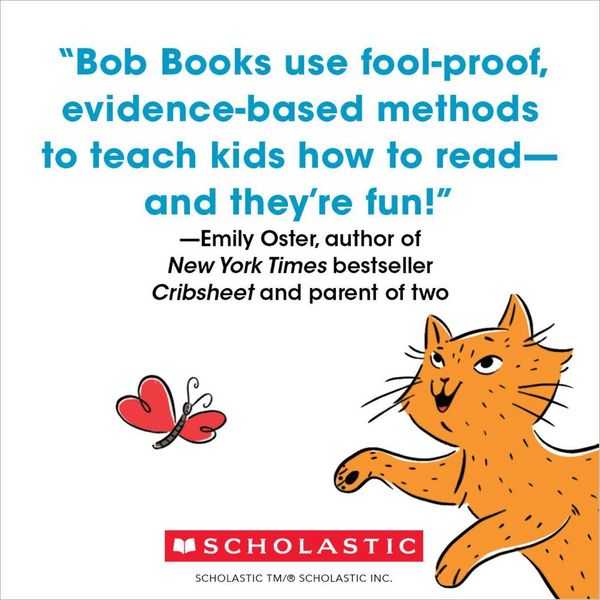 Produktbild: Bob Books - Set 1: Beginning Readers Box Set of 12 Paperbacks Decodable Phonics Books, Ages 4 and Up, Kindergarten (Stage 1: Starting to Read)