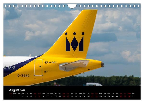 Produktbild: Commercial Airlines (Wall Calendar 2027 DIN A4 landscape), CALVENDO 12 Month Wall Calendar