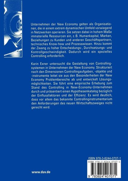 Produktbild: Controlling in der New Economy
