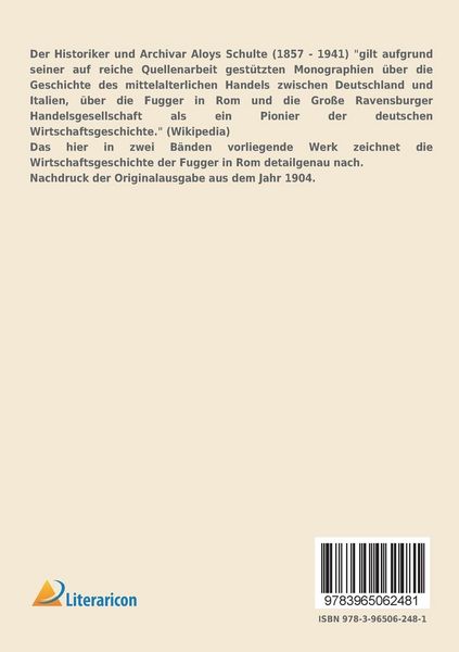 Produktbild: Die Fugger in Rom 1495 - 1523
