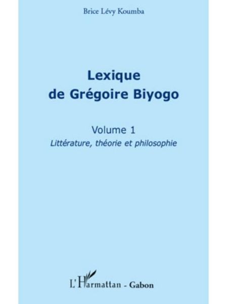 Produktbild: Lexique de Gregoire Biyogo (Volume 1)