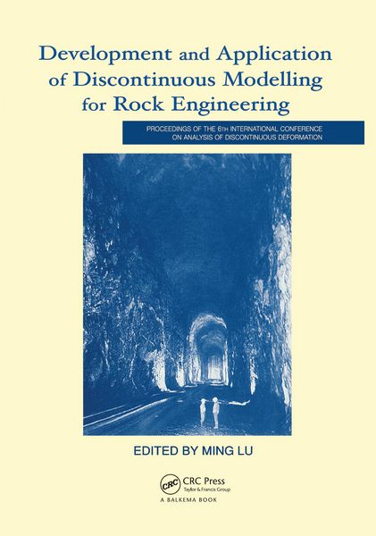 Produktbild: Development and Application of Discontinuous Modelling for Rock Engineering