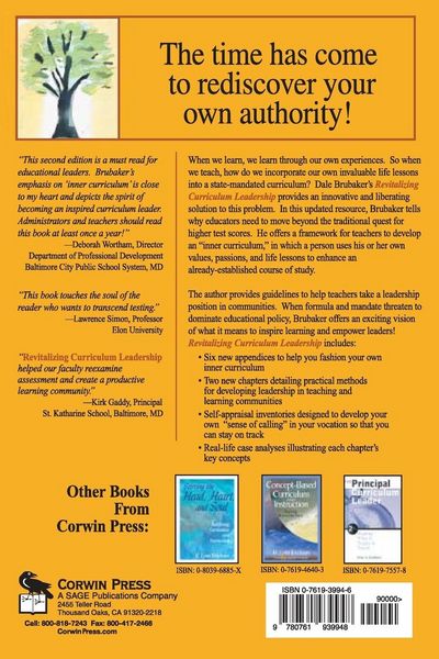Produktbild: Revitalizing Curriculum Leadership