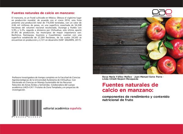 Produktbild: Fuentes naturales de calcio en manzano: