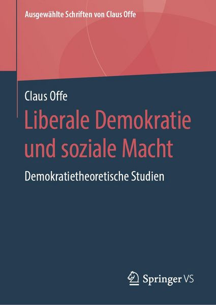 Produktbild: Liberale Demokratie und soziale Macht