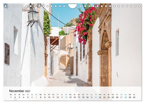 Produktbild: Rhodos - Die Highlights der Insel (Wandkalender 2027 DIN A4 quer), CALVENDO Monatskalender
