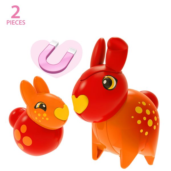 Produktbild: BRIO Flora - 36216 Zinnia & Peach | Spielfiguren f&uuml;r endlosen fantasievollen Spielspa&szlig; f&uuml;r M&auml;dchen und Jungen ab 3 Jahren - wundersch&ouml;nes Geschenk