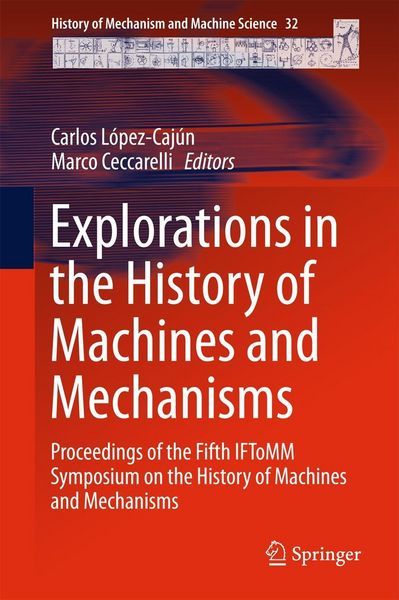 Produktbild: Explorations in the History of Machines and Mechanisms