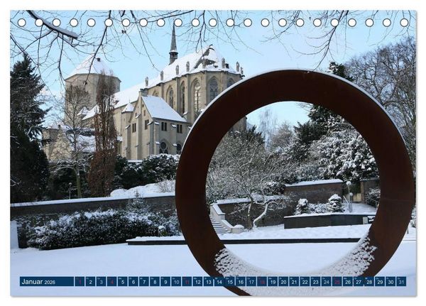 Produktbild: Impressionen aus M&ouml;nchengladbach (Tischkalender 2026 DIN A5 quer), CALVENDO Monatskalender