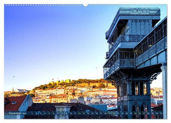 Produktbild: Lissabon eine faszinierende Stadt (Wandkalender 2026 DIN A2 quer), CALVENDO Monatskalender