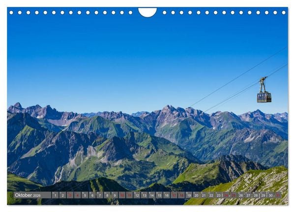 Produktbild: Faszination Oberallg&auml;u (Wandkalender 2026 DIN A4 quer), CALVENDO Monatskalender
