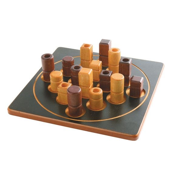 Produktbild: Asmodee GIGD2005 - Quarto Mini, Strategiespiel, Holz, Gigamic