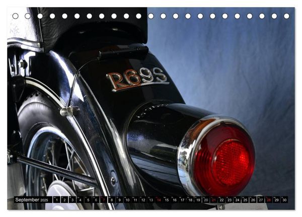 Produktbild: BMW R69S (Tischkalender 2025 DIN A5 quer), CALVENDO Monatskalender