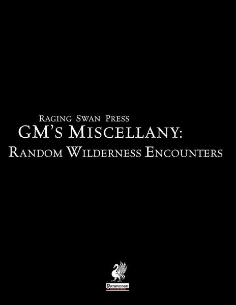 Produktbild: Raging Swan Press's GM's Miscellany