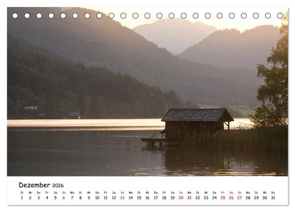 Produktbild: Wanderbarer Wei&szlig;ensee (Tischkalender 2026 DIN A5 quer), CALVENDO Monatskalender