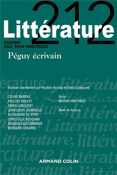 Produktbild: Litterature n 212 4 2023
