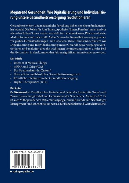Produktbild: Megatrend Gesundheit: Wie Digitalisierung und Individualisierung unsere Gesundheitsversorgung revolutionieren