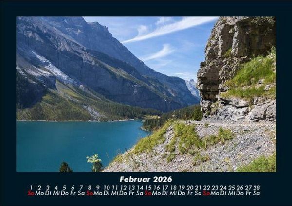 Produktbild: Bergige Welten 2026 Fotokalender DIN A5