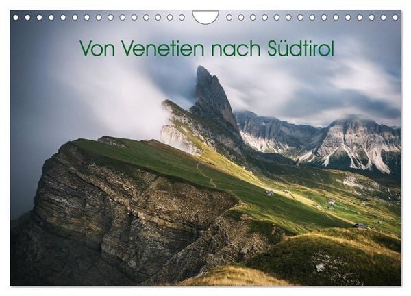 Produktbild: Von Venetien nach S&uuml;dtirol (Wandkalender 2026 DIN A4 quer), CALVENDO Monatskalender