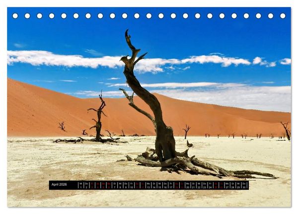 Produktbild: Afrika - Vielfalt in Flora und Fauna (Tischkalender 2026 DIN A5 quer), CALVENDO Monatskalender