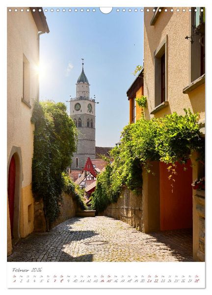 Produktbild: &Uuml;berlingen in 12 wundersch&ouml;nen Motiven (Wandkalender 2026 DIN A3 hoch), CALVENDO Monatskalender