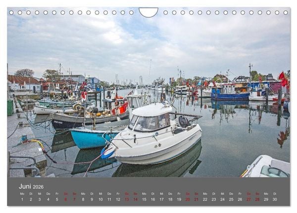 Produktbild: L&uuml;becker Bucht - Travem&uuml;nde - Niendorf - Timmendorf (Wandkalender 2026 DIN A4 quer), CALVENDO Monatskalender