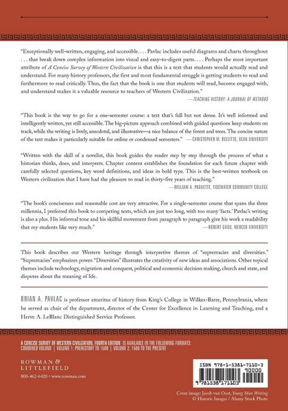 Produktbild: Concise Survey of Western Civilization, Combined Edition