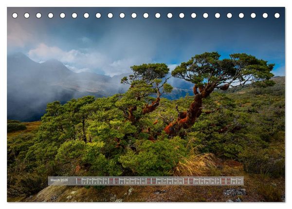 Produktbild: Picturesque Mountain Worlds (Desk Calendar 2026 DIN A5 landscape), CALVENDO 12 Month DeskCalendar
