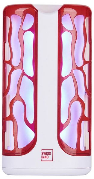 Produktbild: Swissinno Mini Glue Catcher 1 247 001 UV-Klebefalle UV-Licht, Klebefolie 4W Wei&szlig;-Rot 1St.