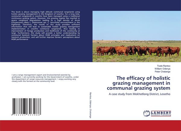 Produktbild: The efficacy of holistic grazing management in communal grazing system